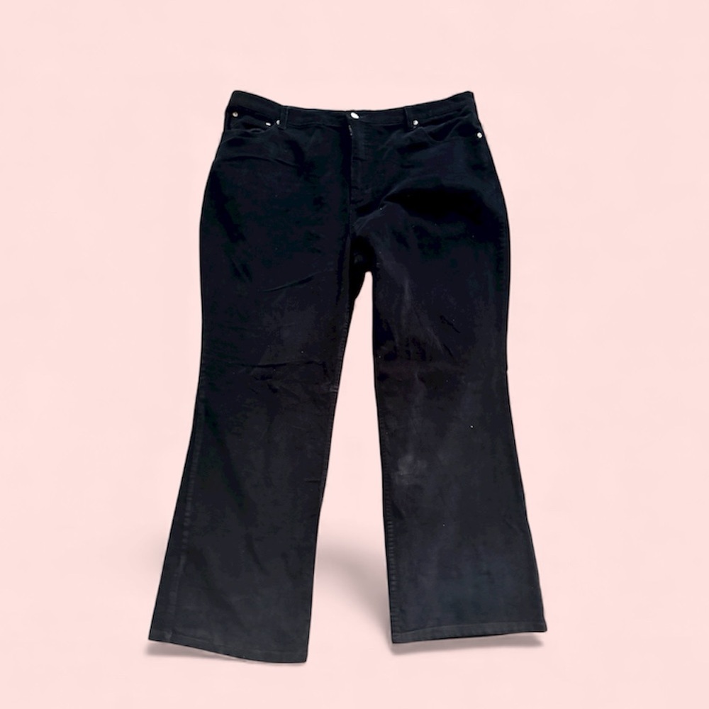 Black Flared Pants